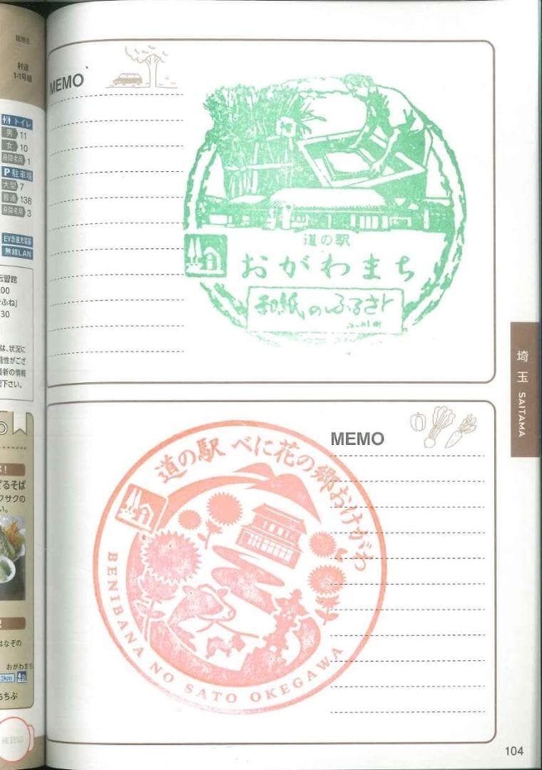 185駅＋4駅 超完全制覇!! 関東の道の駅スタンプブック2024-2025