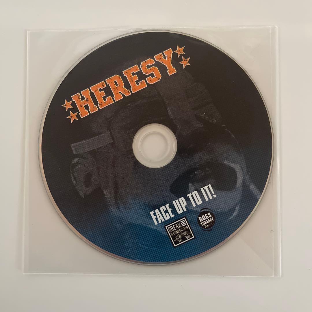 洋楽 HERESY FACE UP TO IT! 2LP+1CD