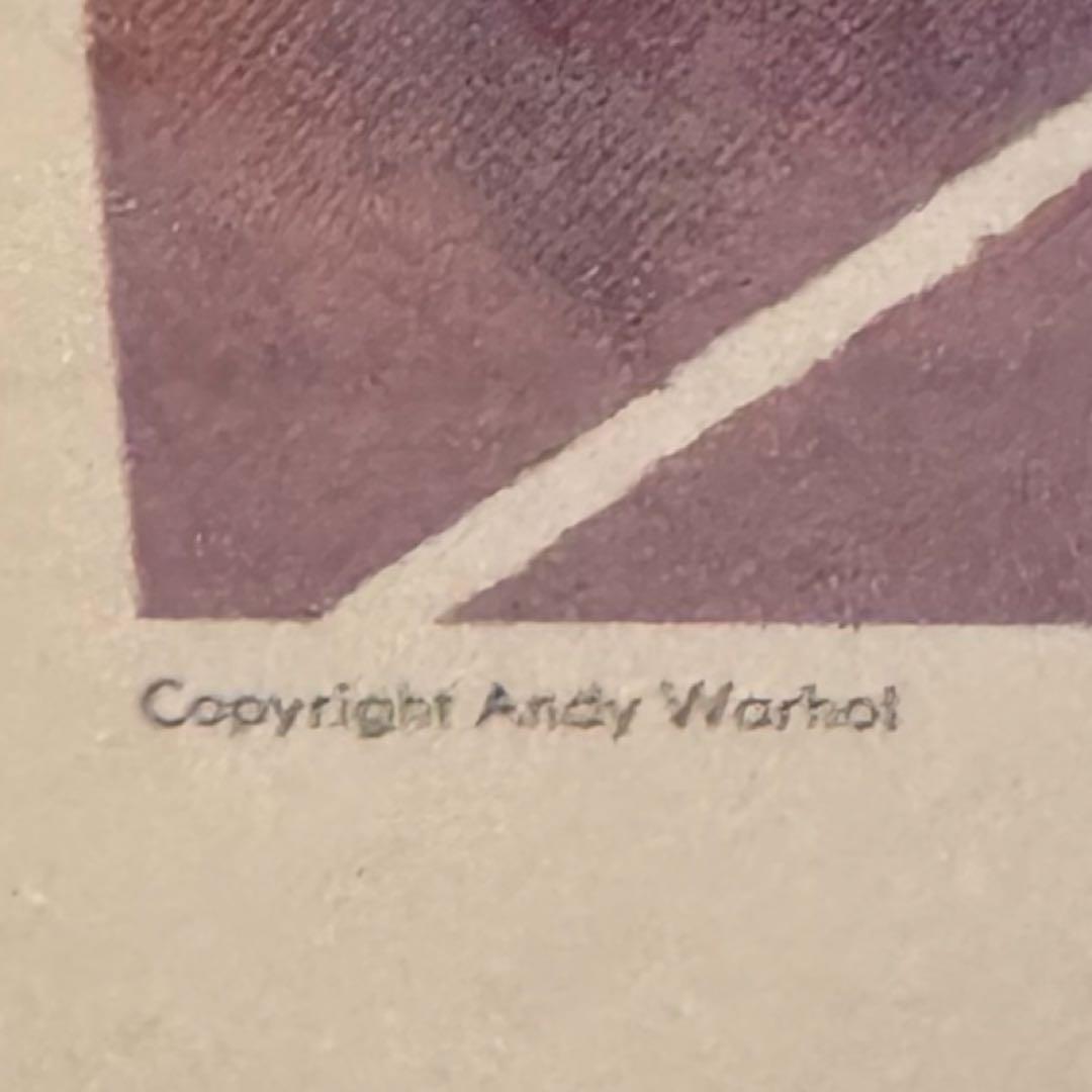 【大判】Andy Warhol「Herself」ポスター 額装済み100×70