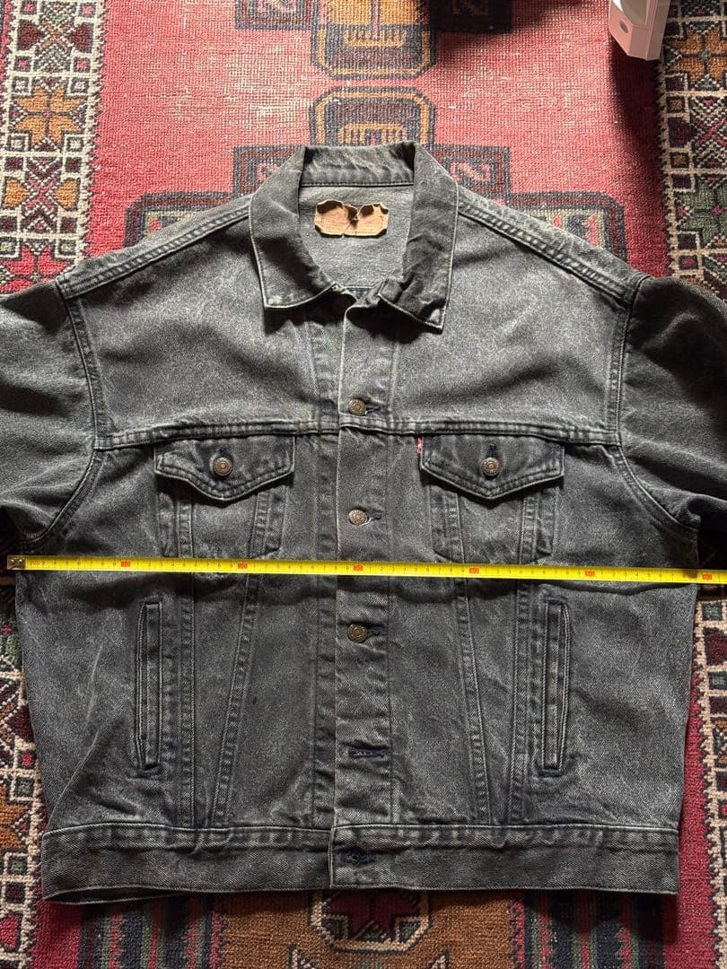 断捨離中　80s levis 70507ブラック　デニムジャケット