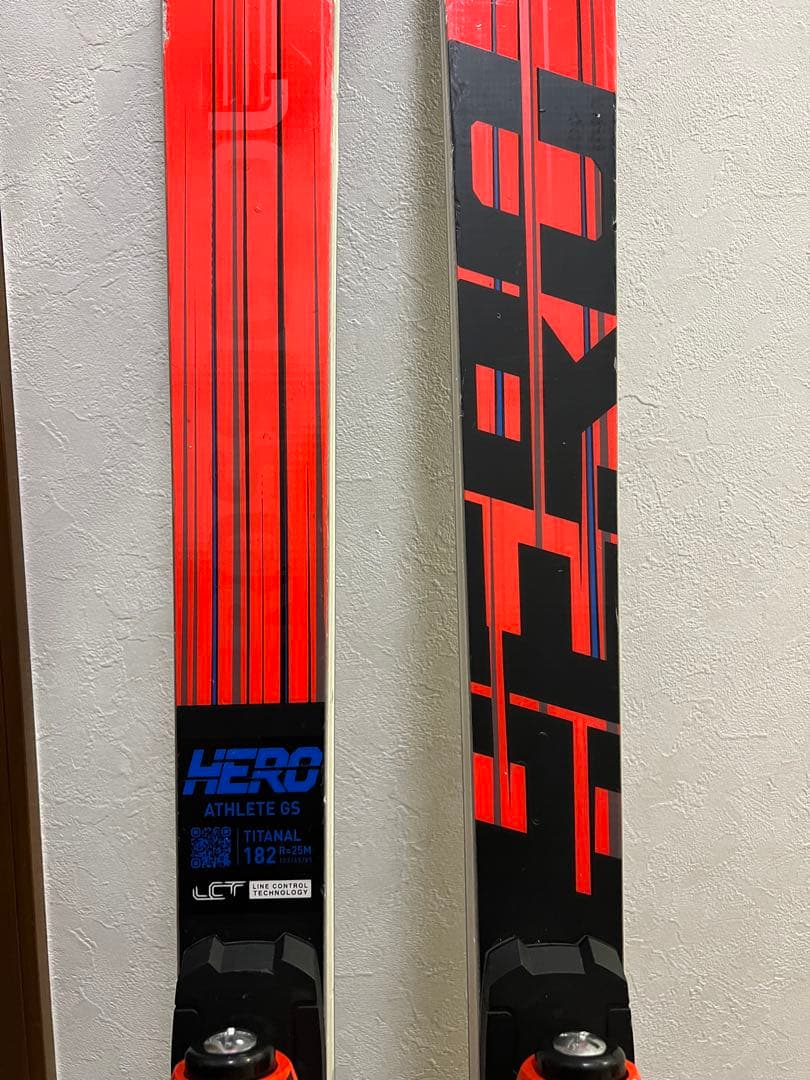 ROSSIGNOL A25 ATHLETE GS スキー 182cm レッド