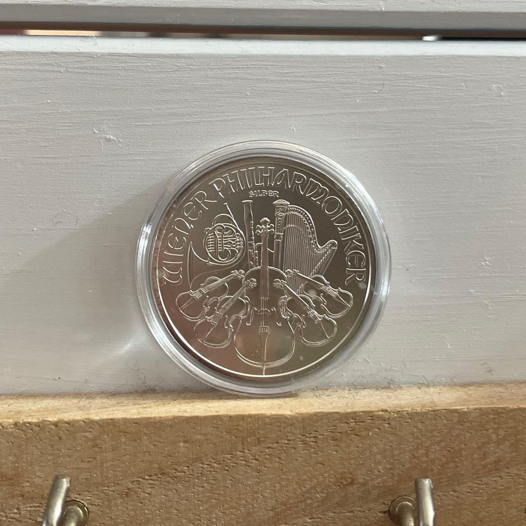 オーストラリアウィーン 銀貨 1オンス ケース入り 新品未使用