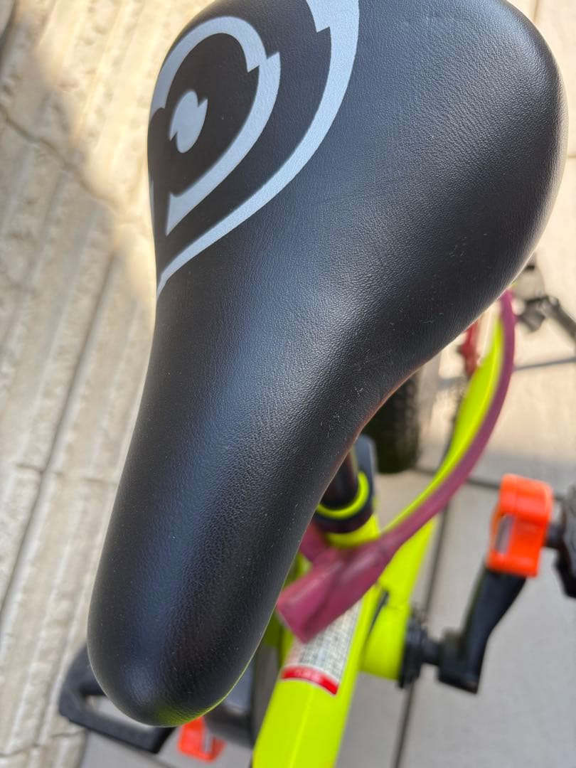 d-bike 12インチ キッズバイク 蛍光イエロー　美品です！