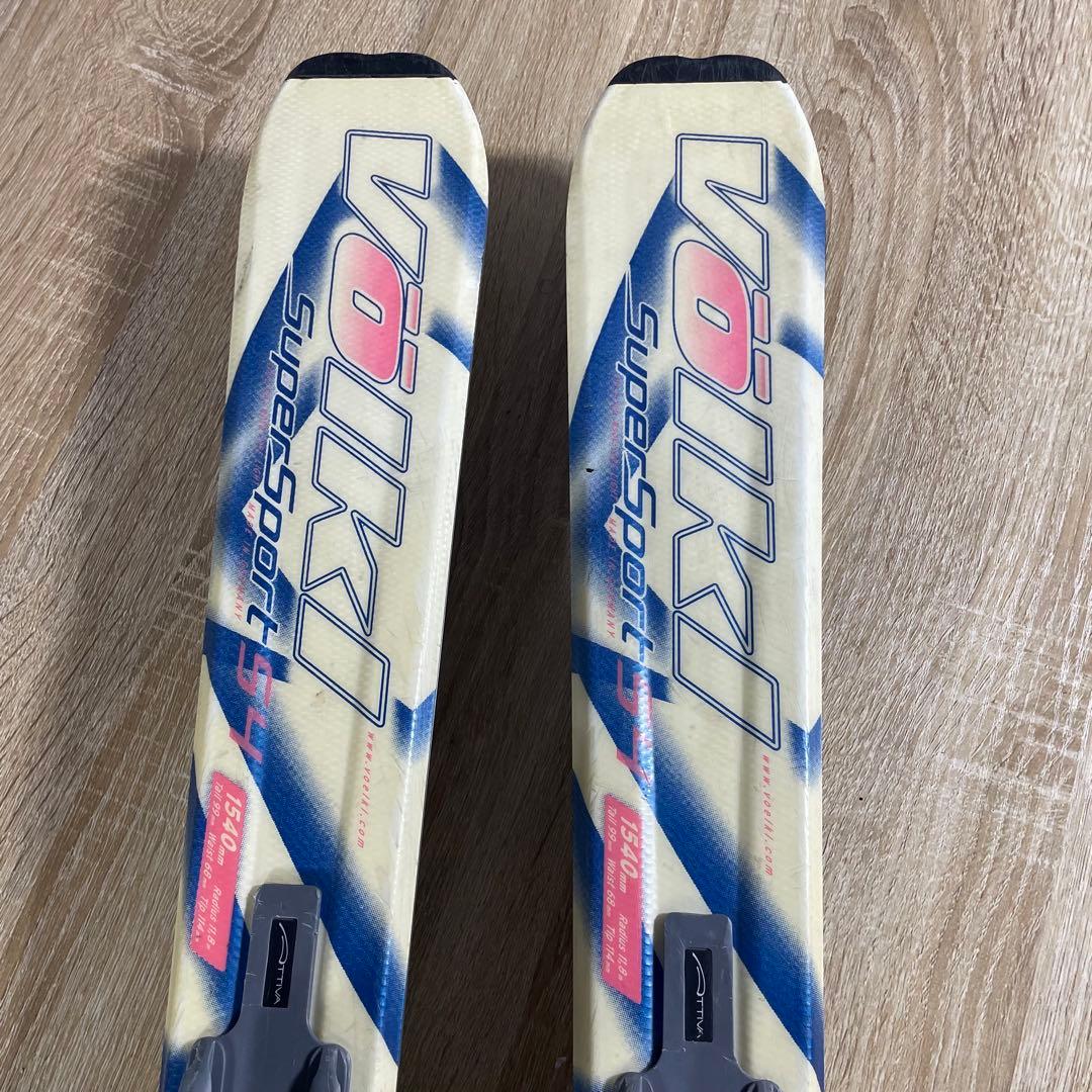 VOLKL（フォルクル）154cmスキー板スキーセット