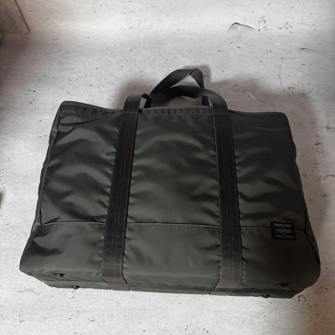 希少 グレー ポーター グレー PORTER DRIVE トートバッグGREY