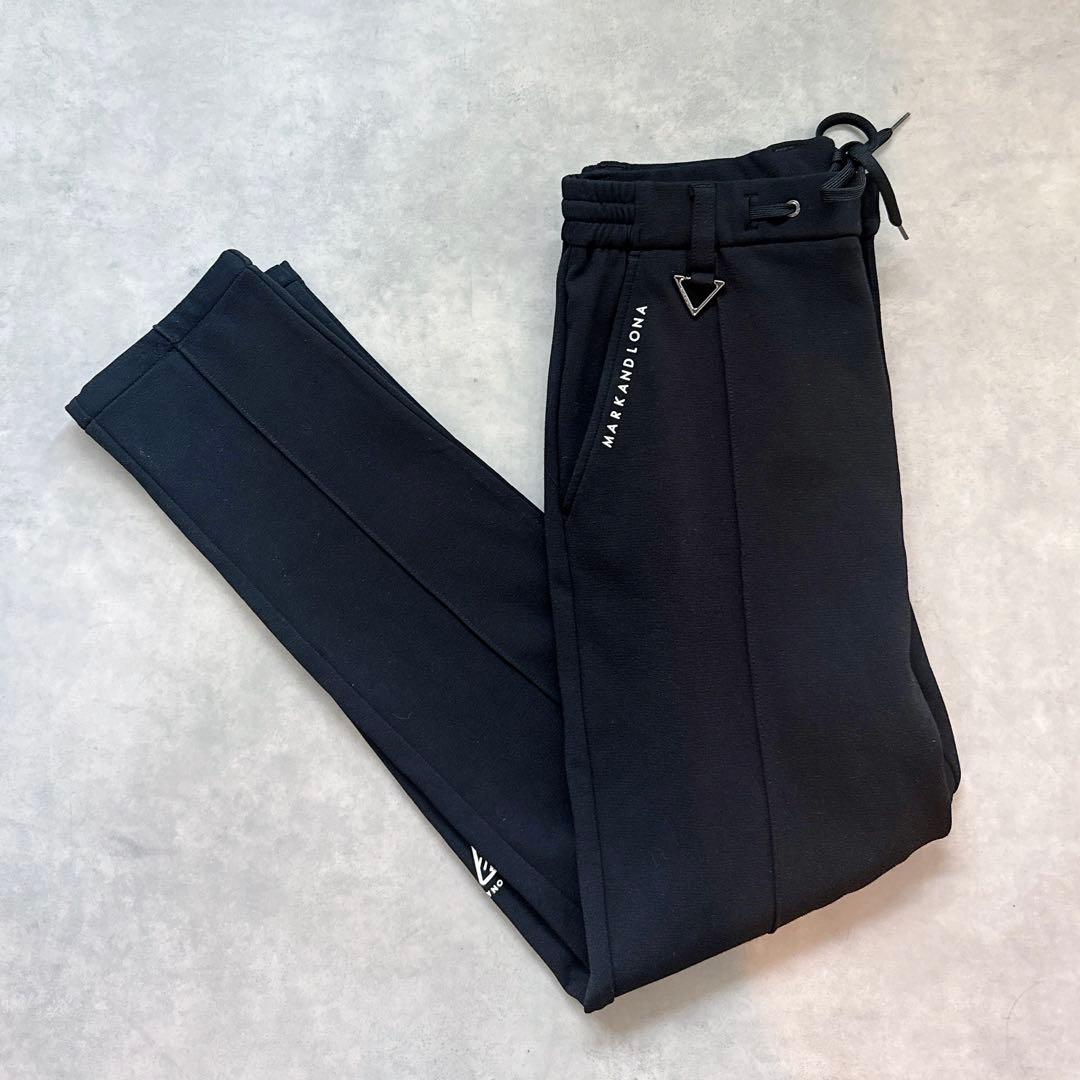 美品 ★MARK&LONA CODE パンツ マーク&ロナ 正規品 黒 ジョガー