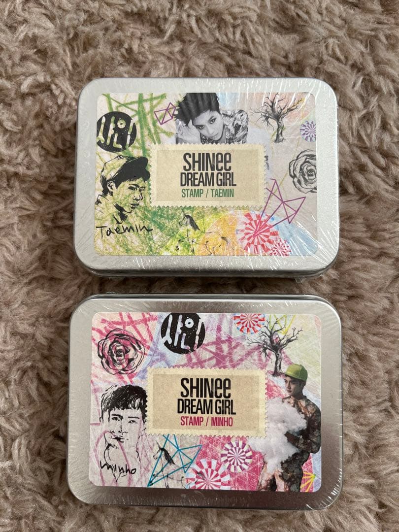 SHINee DREAM GIRL グッズ STANP テミン、ミノ