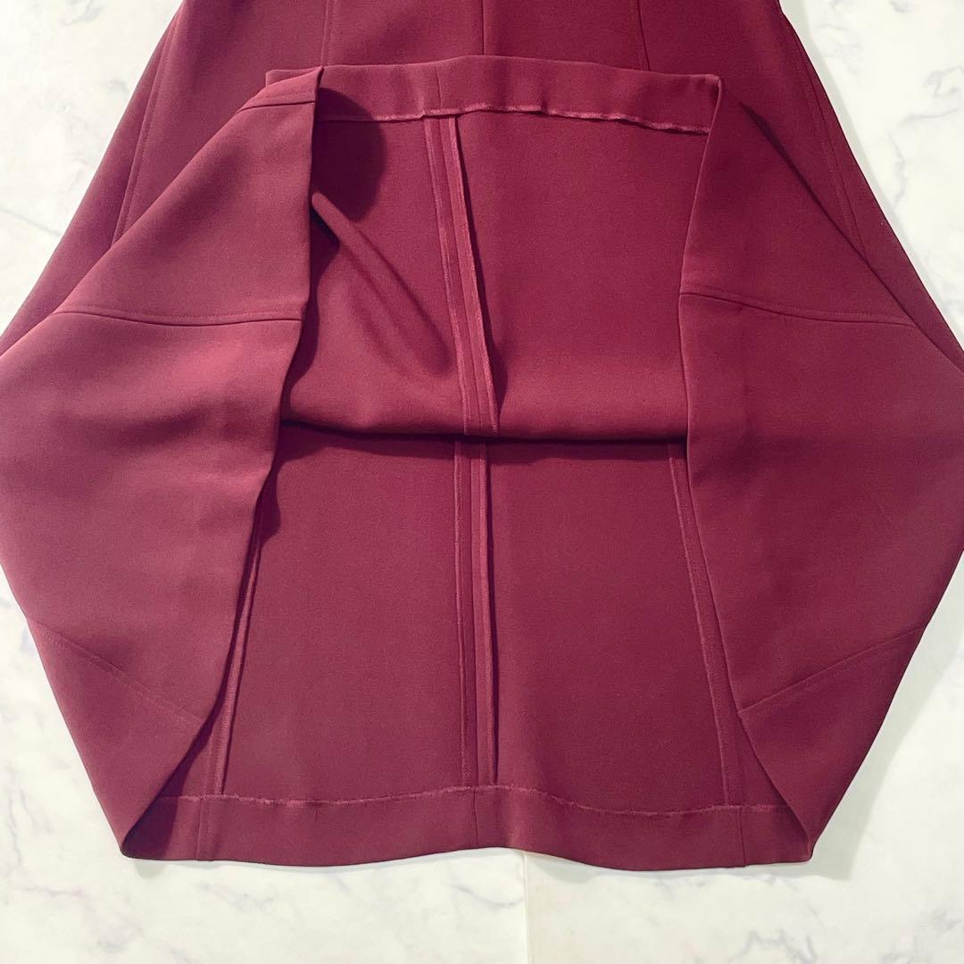 美品✨ 現行✨ Theory半袖 フレアワンピース トリアセテート Aライン M