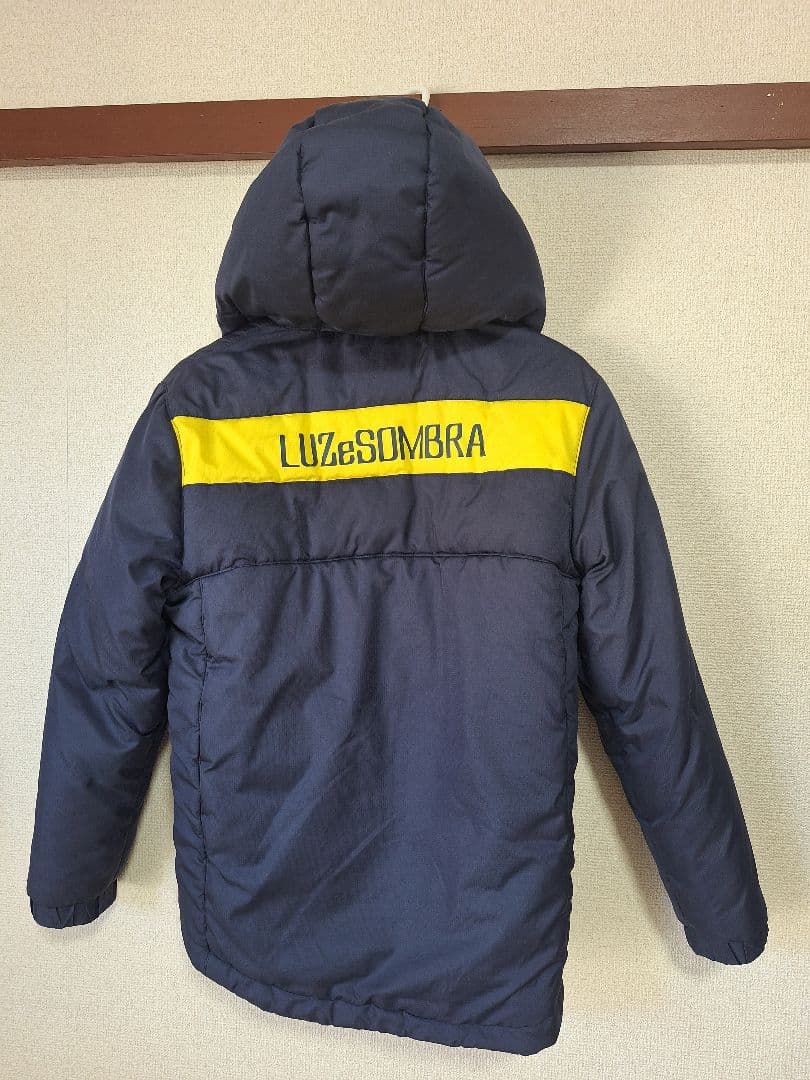 LUZeSOMBRA ハーフコート 中綿ジャケット ネイビー/イエロー 150