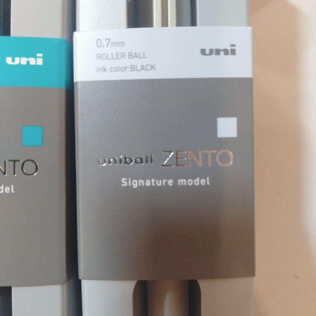 【新品】 uniball ZENTO シグネチャーモデル 5本セット ②