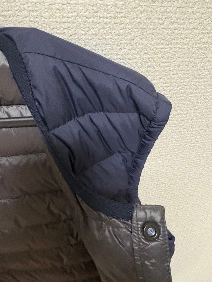 ダントン　ダウンベスト　Ｌサイズ ネイビー　美品