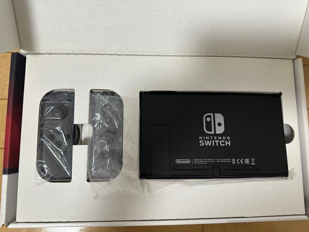 【未対策機】美品！Nintendo Switch 本体 グレー