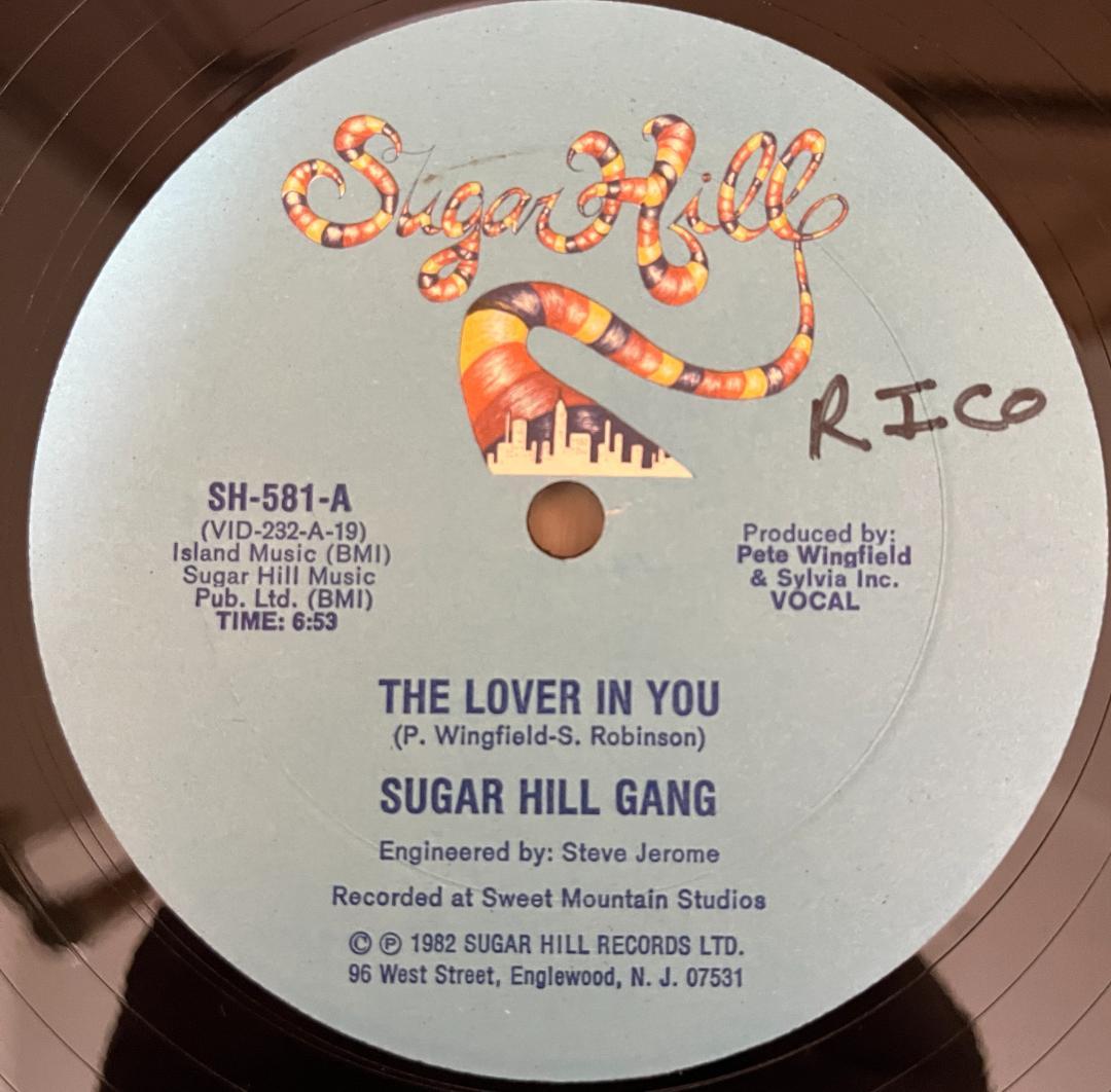 洋楽 12\" SUGAR HILL GANG THE LOVER IN YOU
