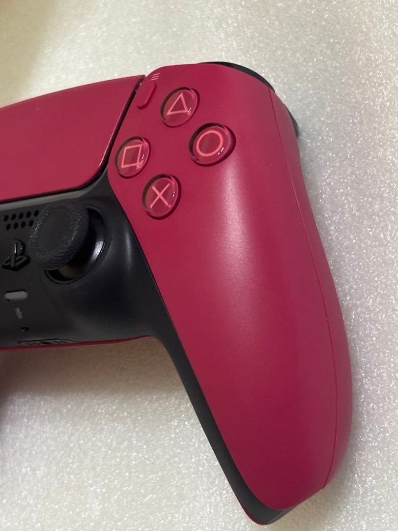 PS5 DualSense コズミックレッド+コントローラー保護カバーセット