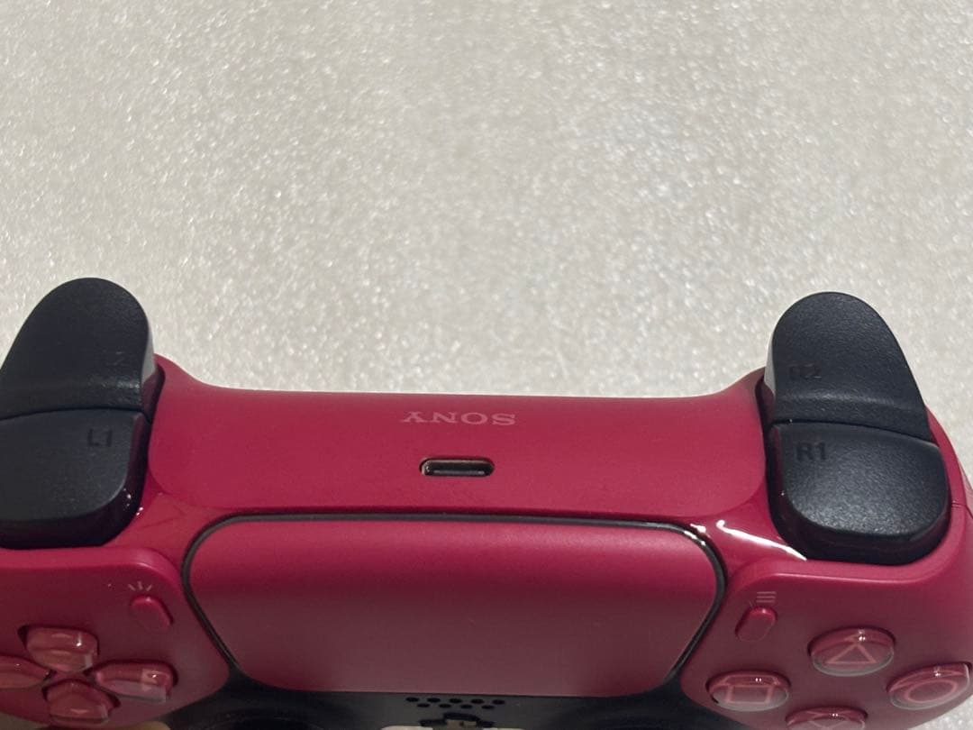 PS5 DualSense コズミックレッド+コントローラー保護カバーセット