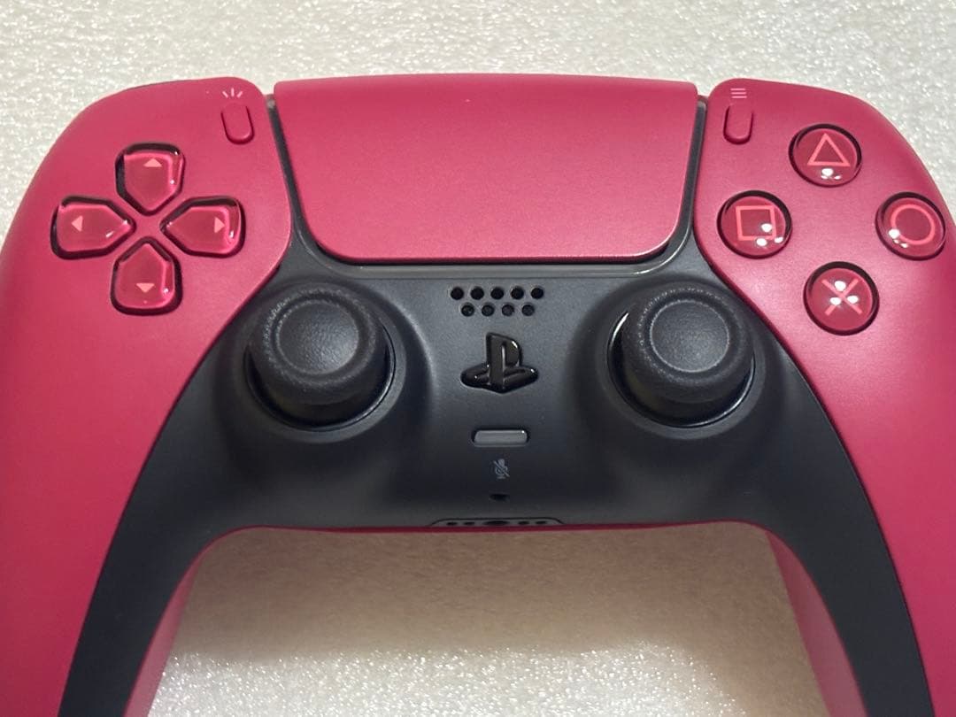 PS5 DualSense コズミックレッド+コントローラー保護カバーセット