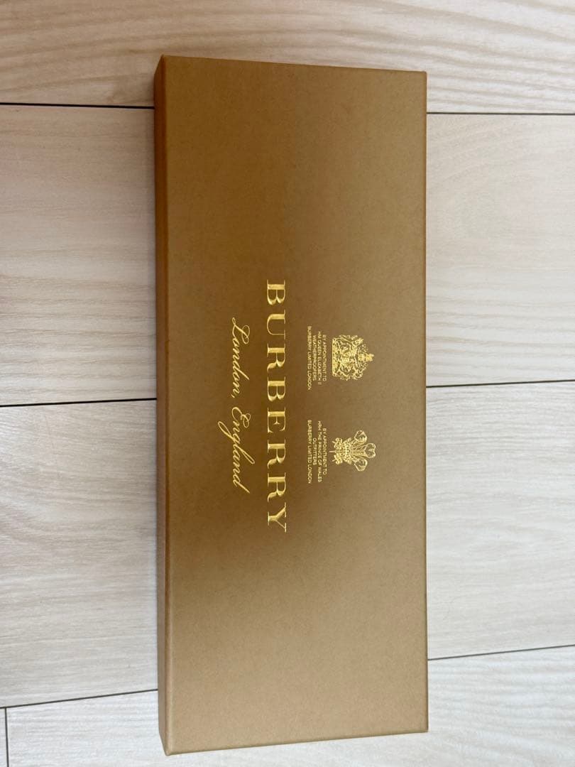 Burberry バーバリー ネクタイ 正規品 箱付き レシート有 ローマ空港購