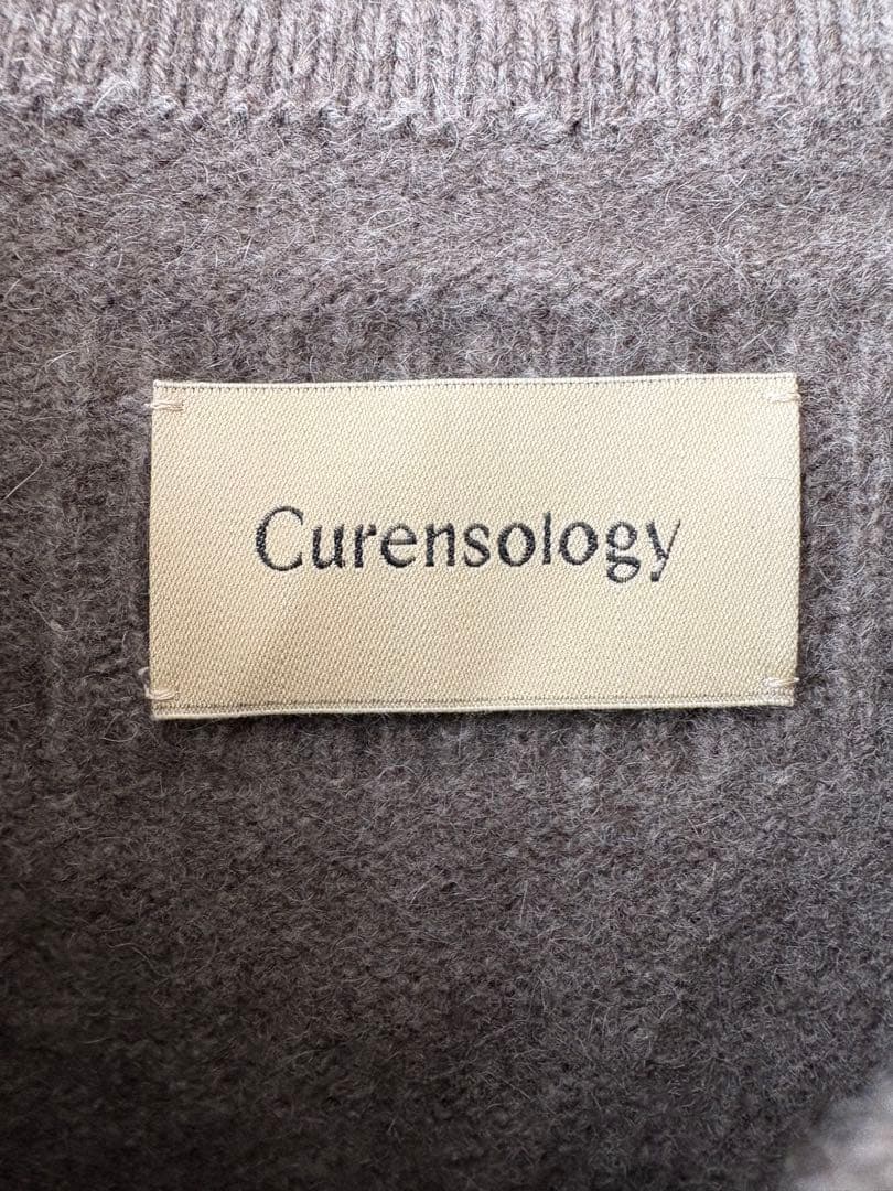 Curensology ヤクショートニットベスト