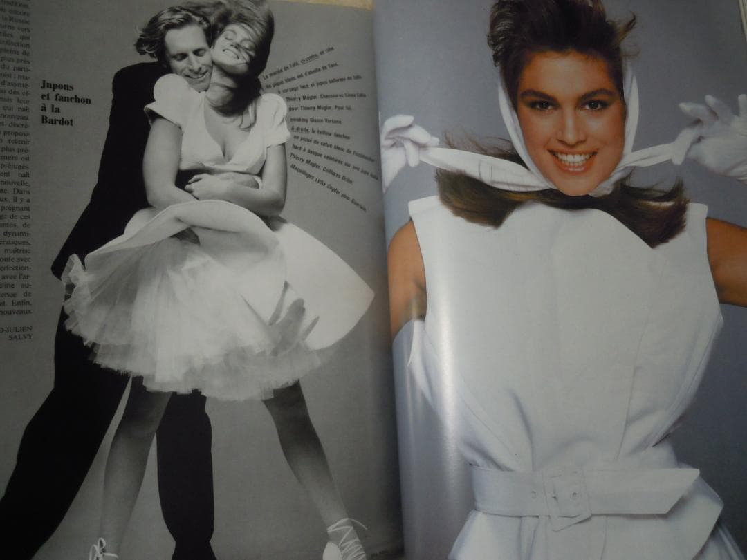 １９８７年　VOGUEフランス ２月号