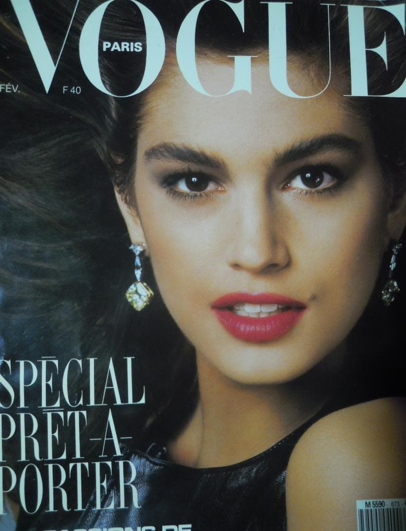 １９８７年　VOGUEフランス ２月号