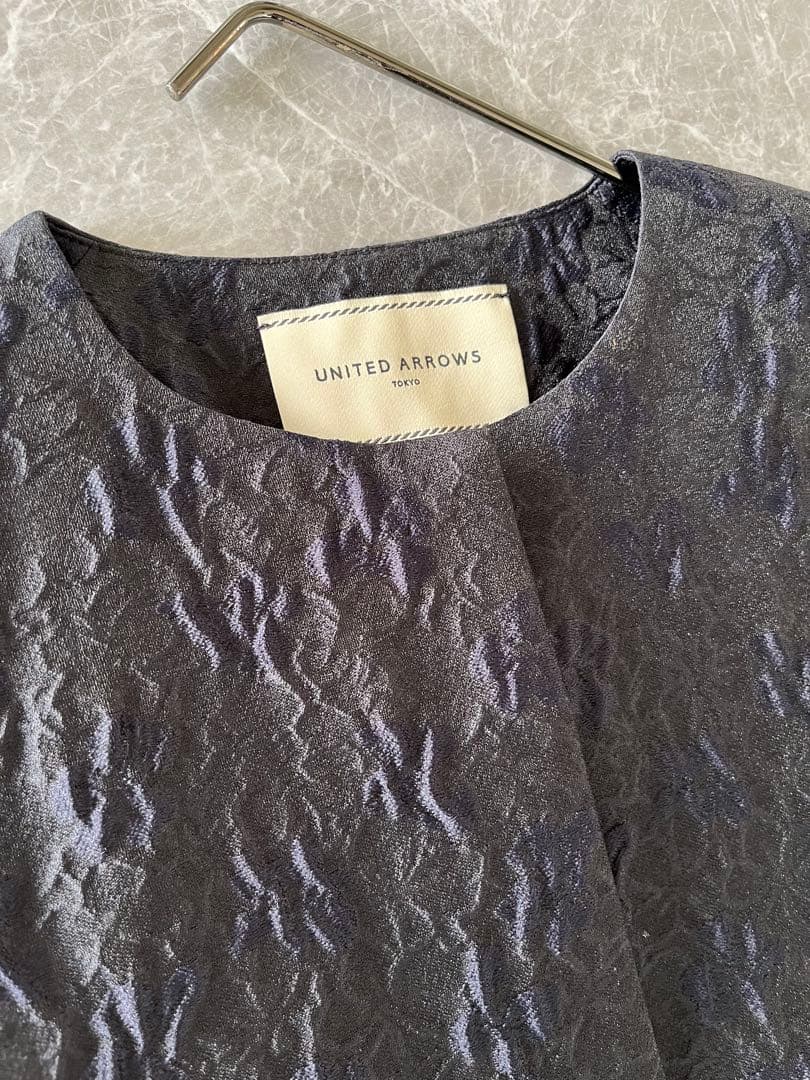 【美品】UNITED ARROWS ジャガードベスト