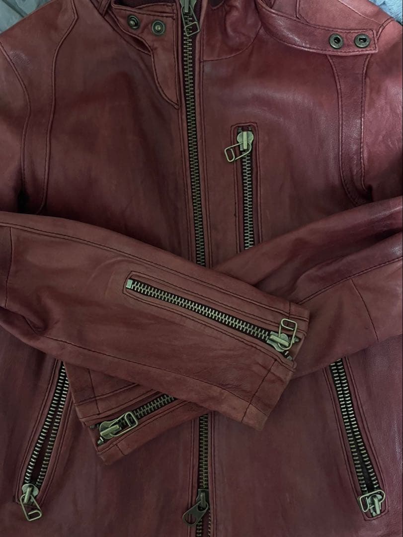 ジャケット・アウター Archive leather Jacket 14th addiction