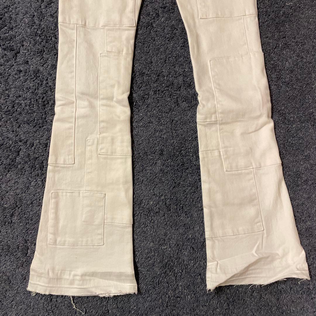 VALABASAS バラバサス ホワイト フレアデニム 28 新品未使用