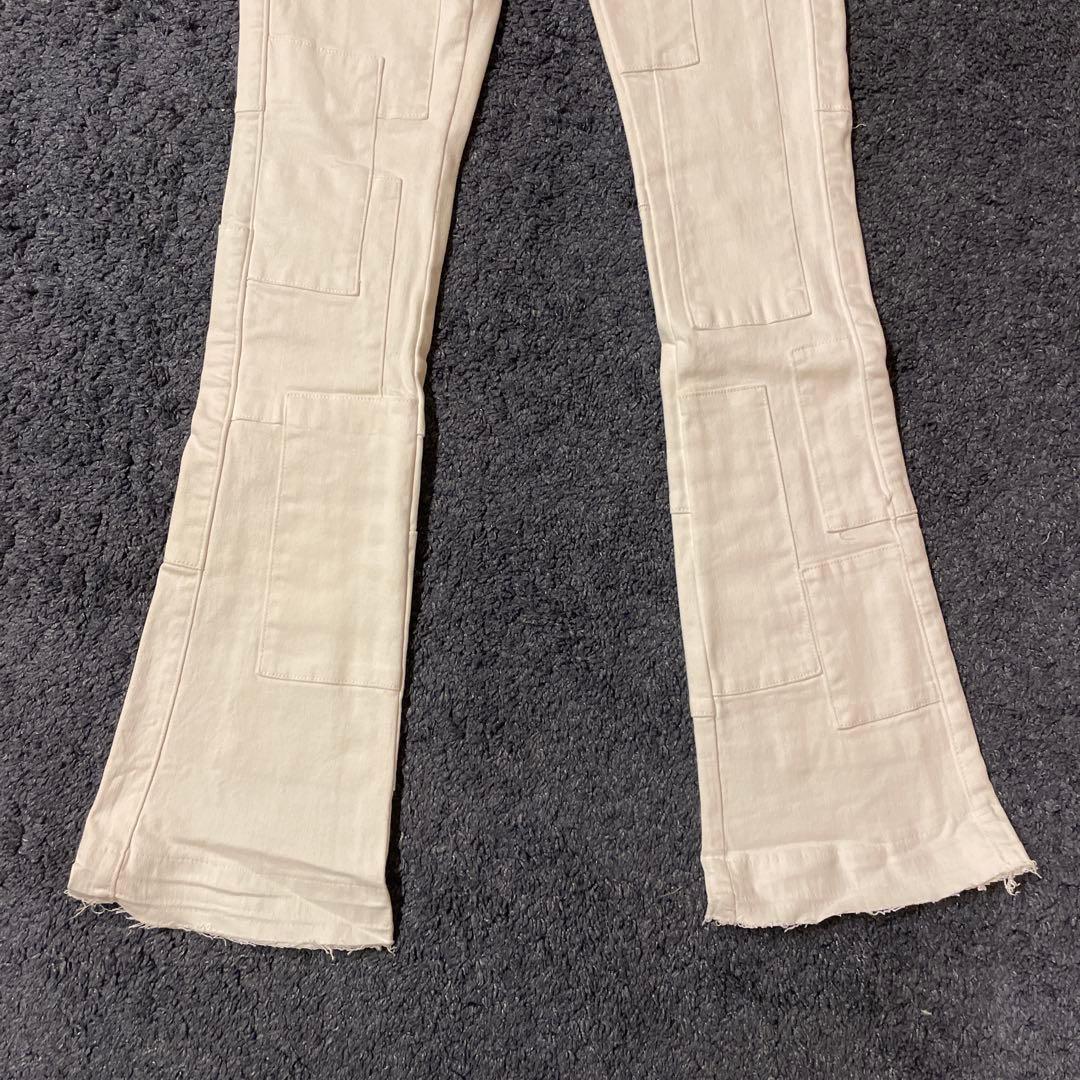 VALABASAS バラバサス ホワイト フレアデニム 28 新品未使用