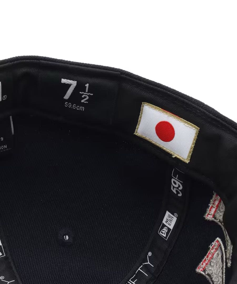 atmos 侍ジャパン　ニューエラ　新品未使用　サイズ7 5/8(60.6cm)