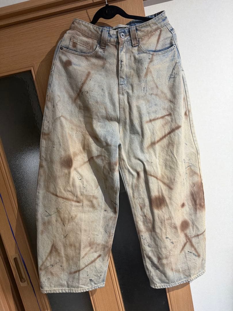 あおば着用　Latui Atelier デニムパンツ　sサイズ