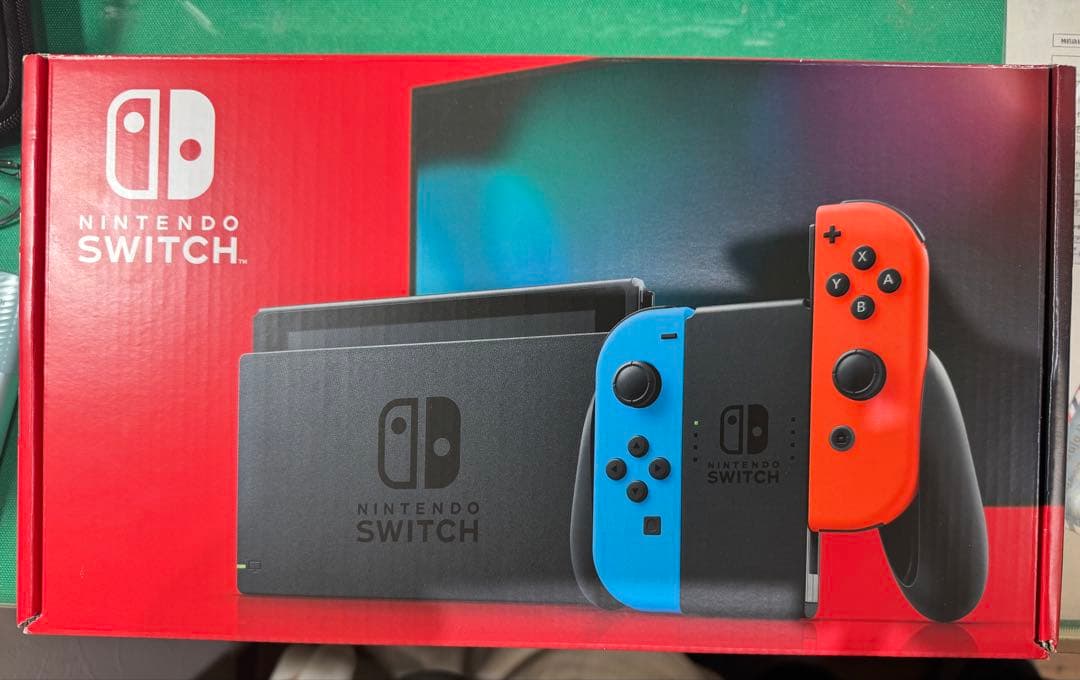 Nintendo Switch 青/赤 +モンハンRISE