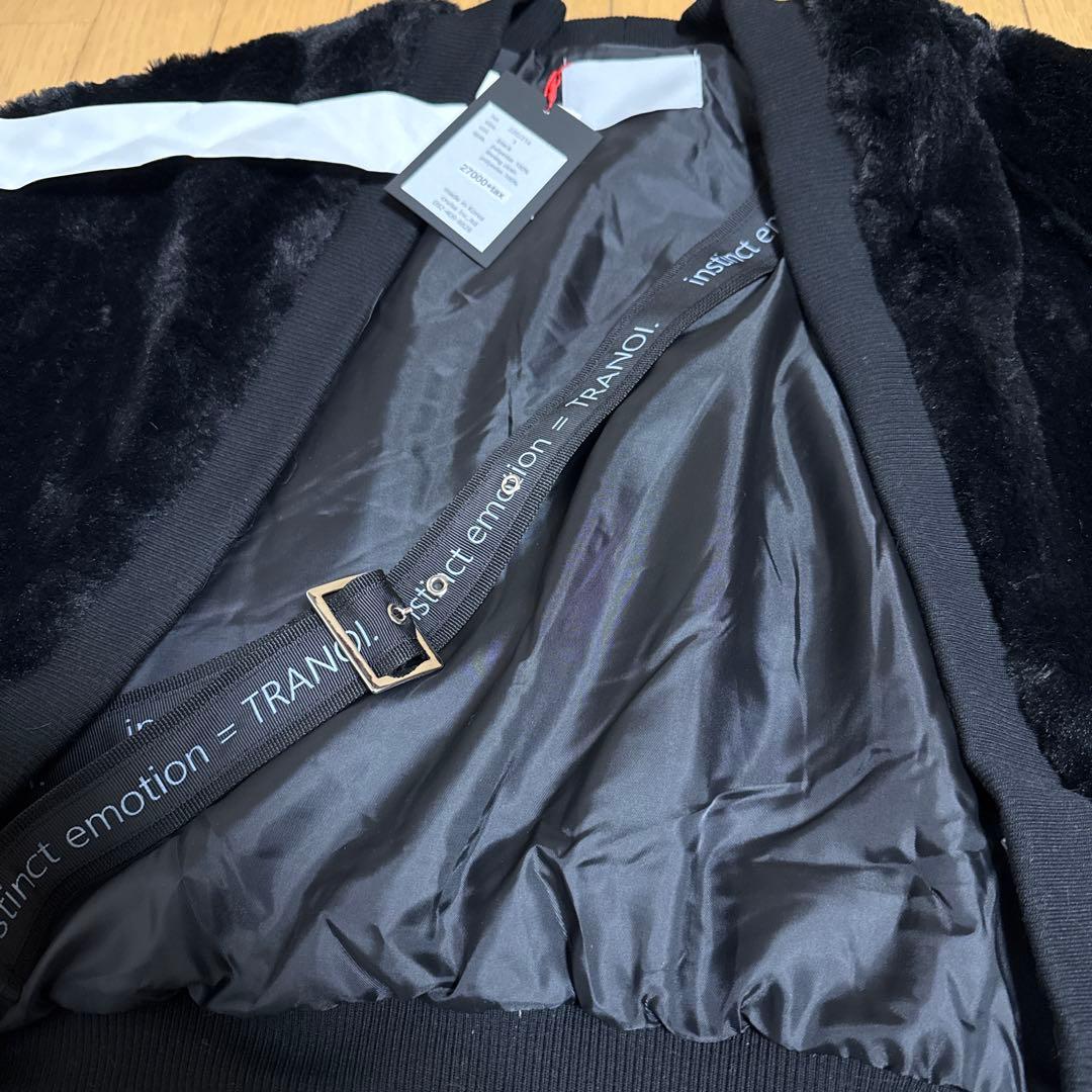 新品　TRANOI トラノイ　ふわふわ　ボレロ　ブラック
