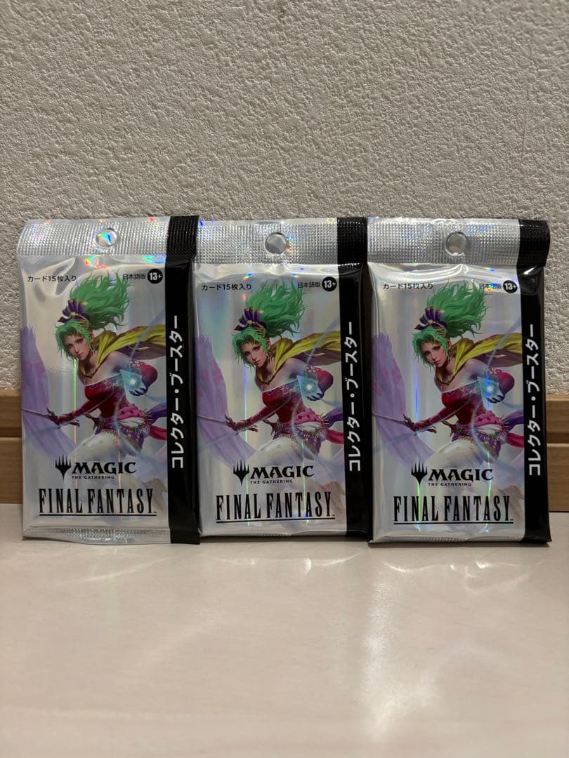 MTG FFコレクター ブースター 3パック　マジック MAGIC FF