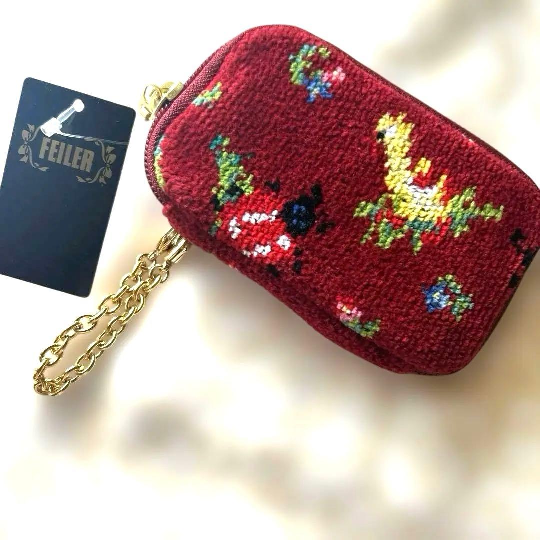 FEILER 花柄キーケース キーポーチ　ハイジ　完売品　ポーチ