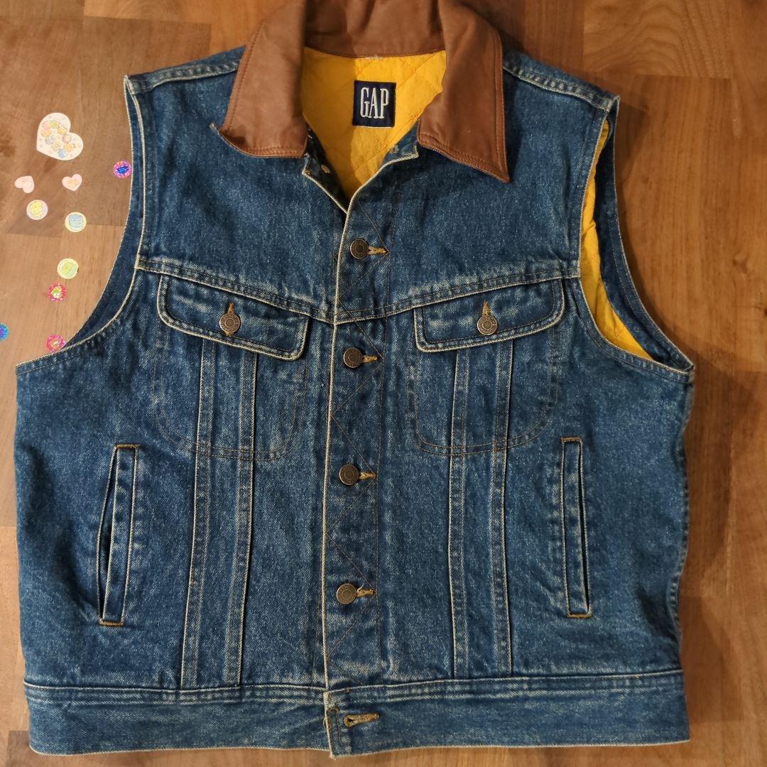 OLD GAP オールドギャップ デニムベスト 2nd