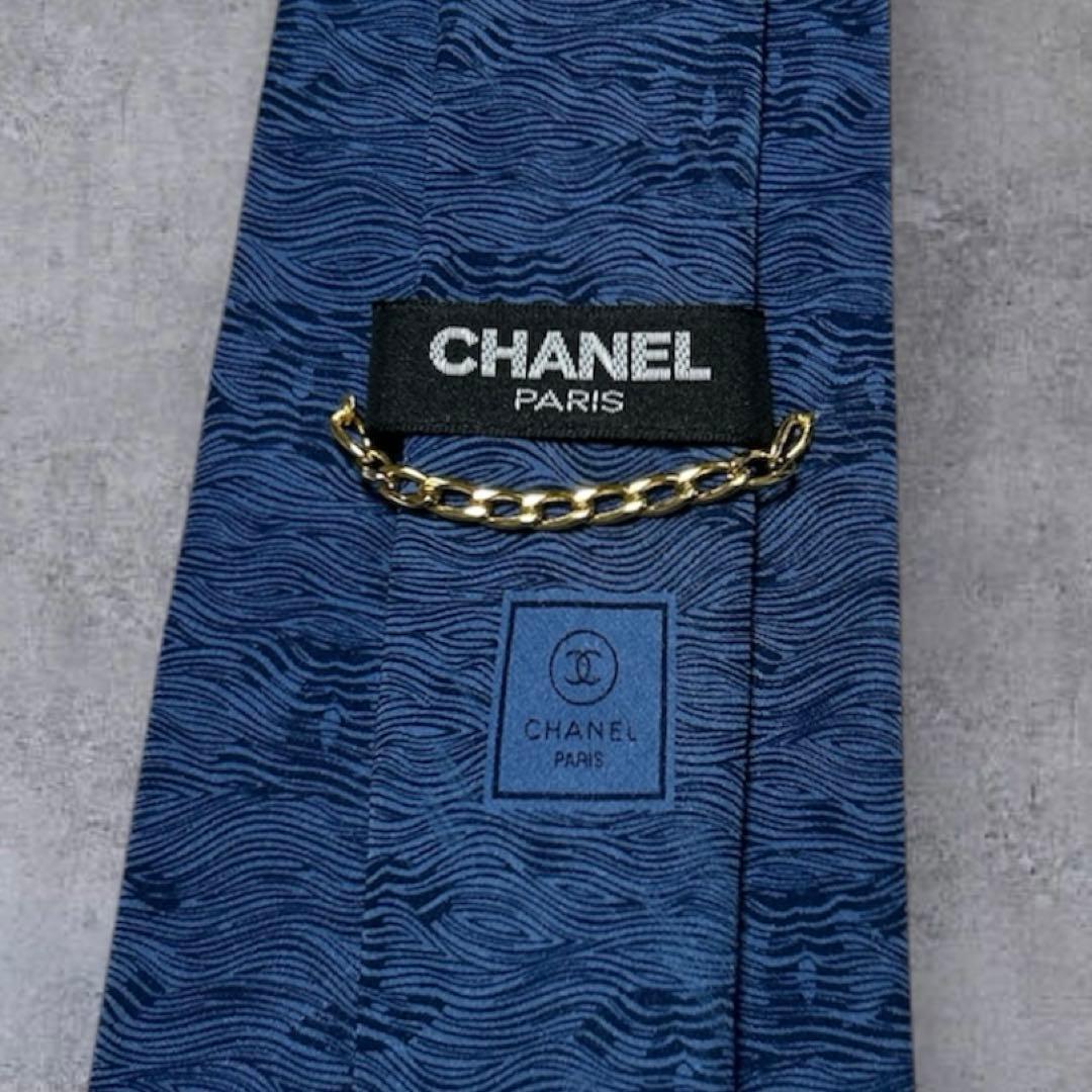 世界最高峰　CHANELシャネル CCココマーク　ネクタイ