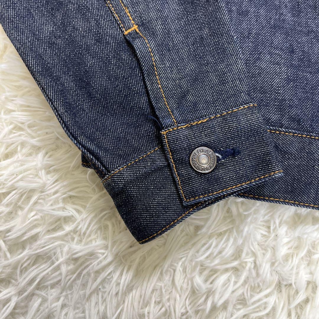 【美品・濃紺】00’s リーバイス　デニムジャケット セカンド　日本製 M
