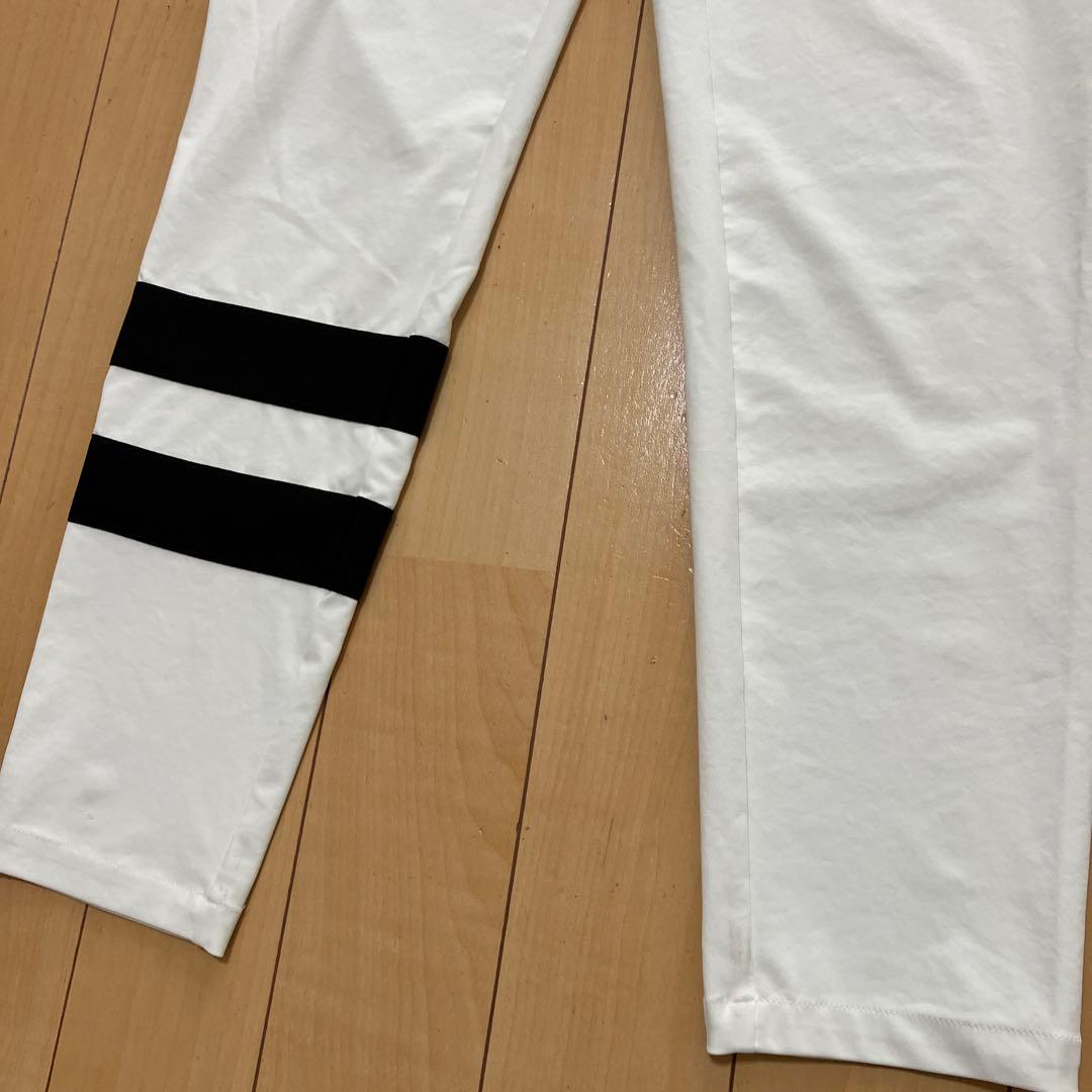DECEMBERMAY ディセンバーメイ　ストレッチパンツ　ホワイト　Mサイズ