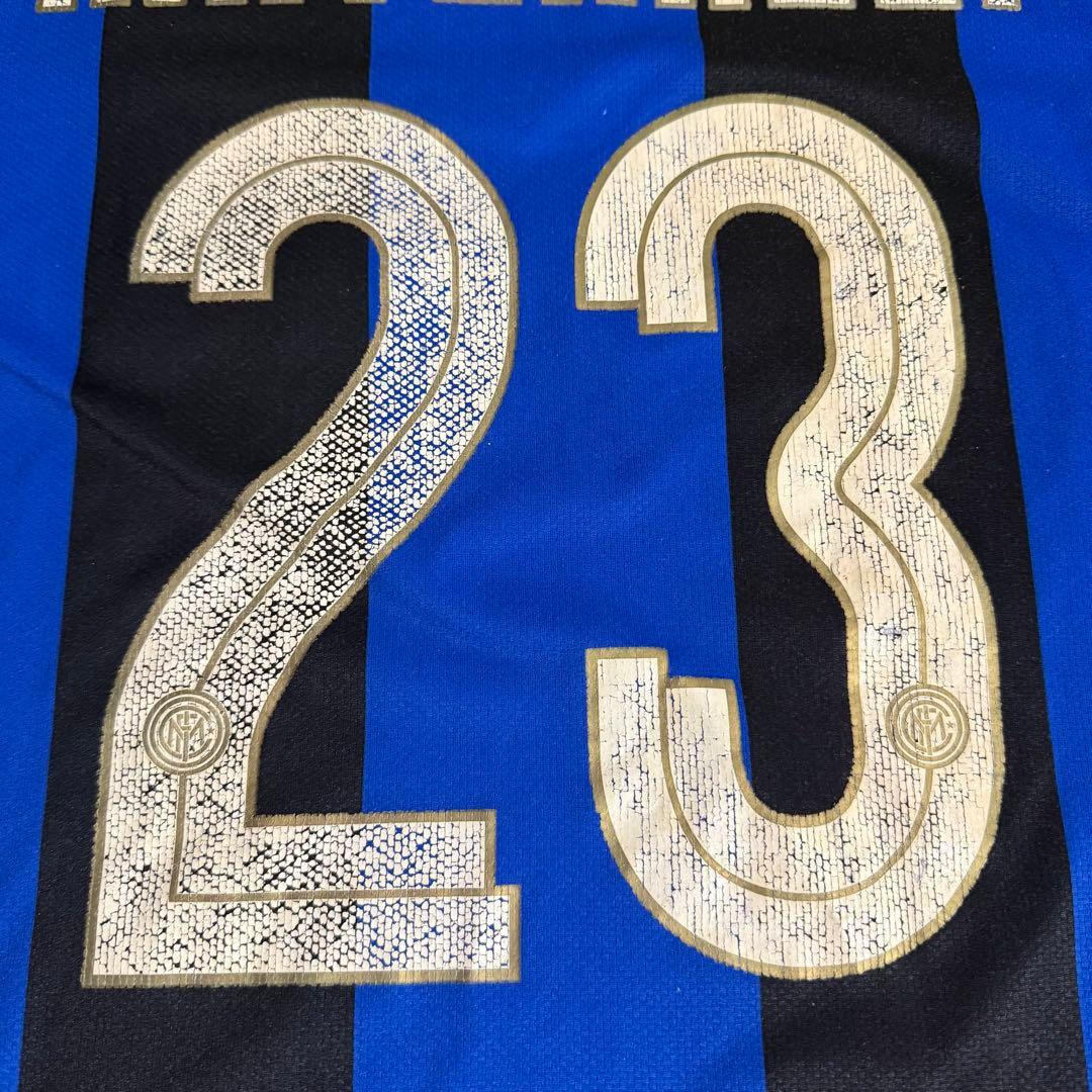 レア正規品 インテル・ミラノ 08/09 MATERAZZI ホームユニフォーム