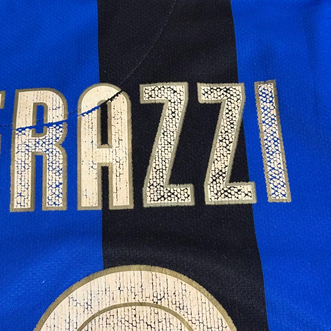 レア正規品 インテル・ミラノ 08/09 MATERAZZI ホームユニフォーム