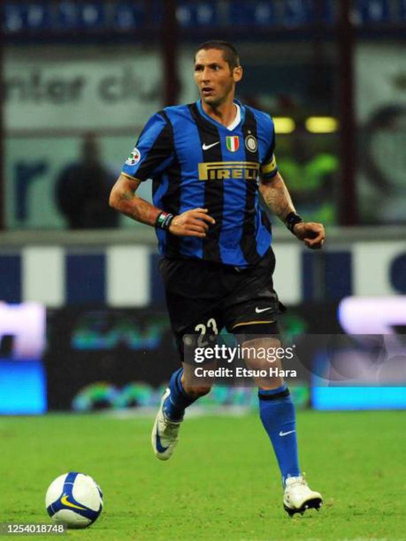 レア正規品 インテル・ミラノ 08/09 MATERAZZI ホームユニフォーム