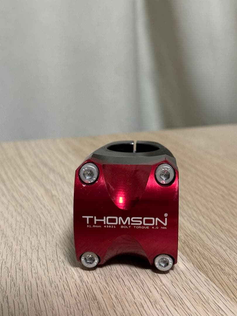 THOMSON Elite X4 ステム 31.8mm ブラック