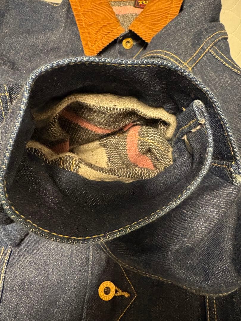 TCBジーンズStorm Cats Drive Jacket 46