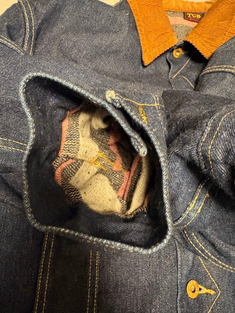 TCBジーンズStorm Cats Drive Jacket 46