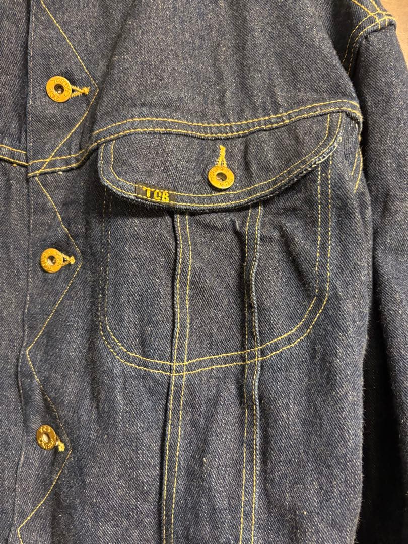TCBジーンズStorm Cats Drive Jacket 46