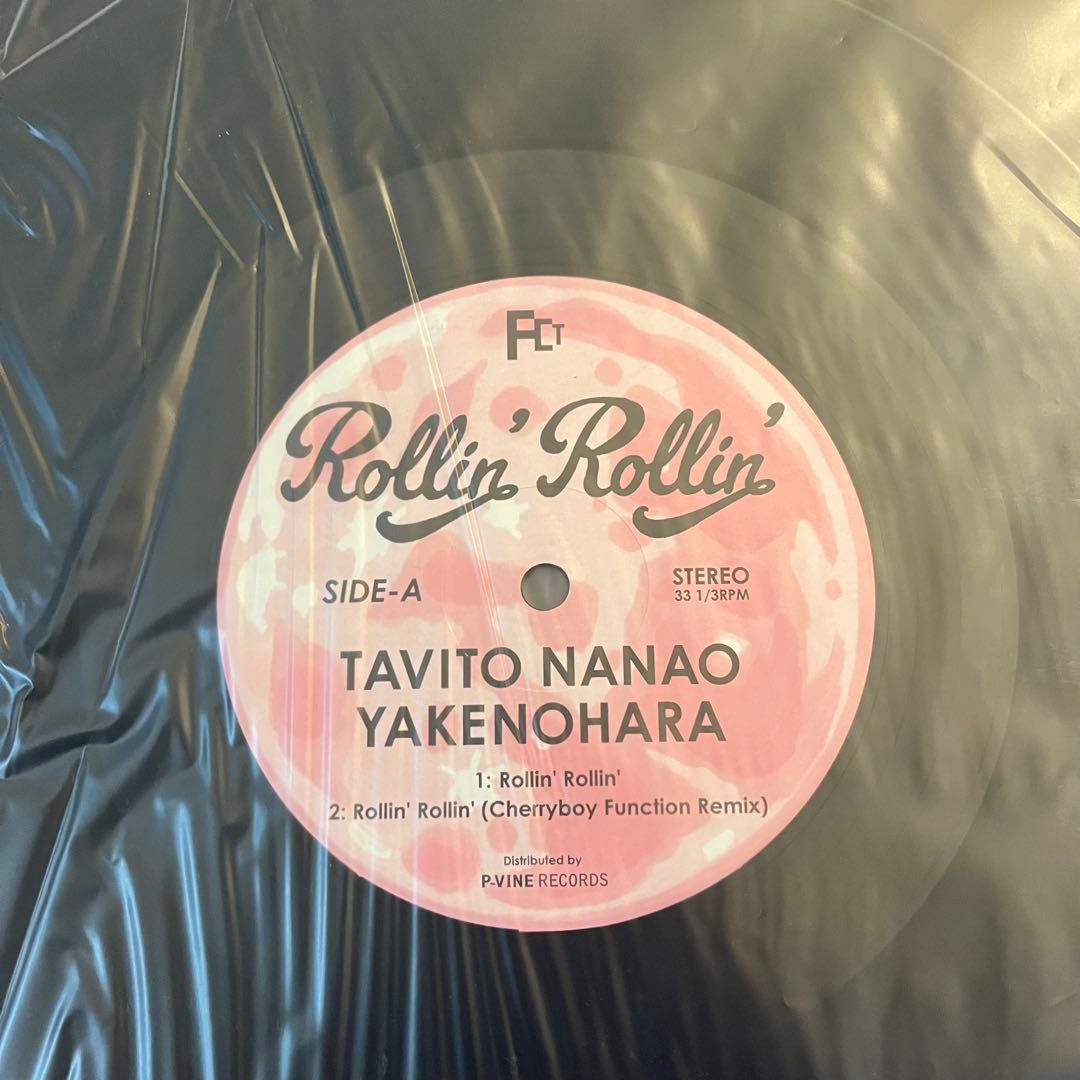 七尾旅人 やけのはら Rollin' Rollin' 希少　レコード　lp