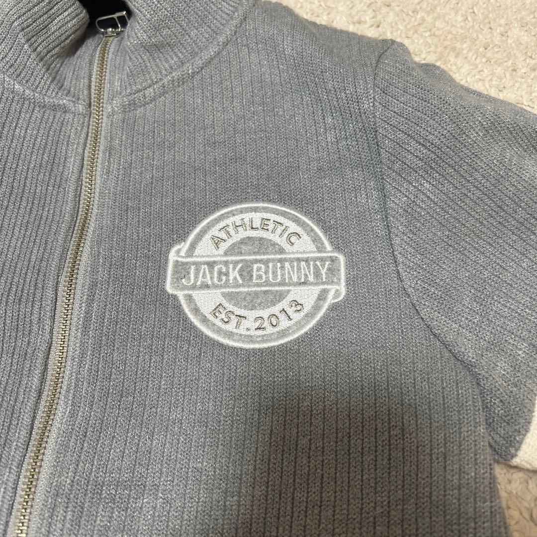 JACK BUNNY グレー セーター　ジップ付き
