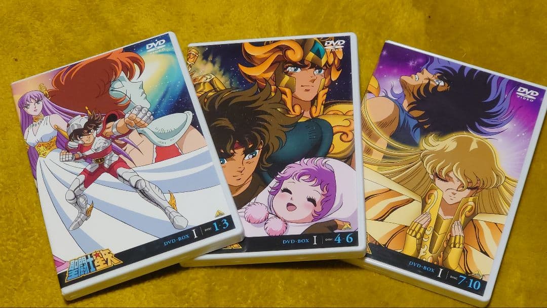 聖闘士星矢 DVDボックスvol.1 1話-46話