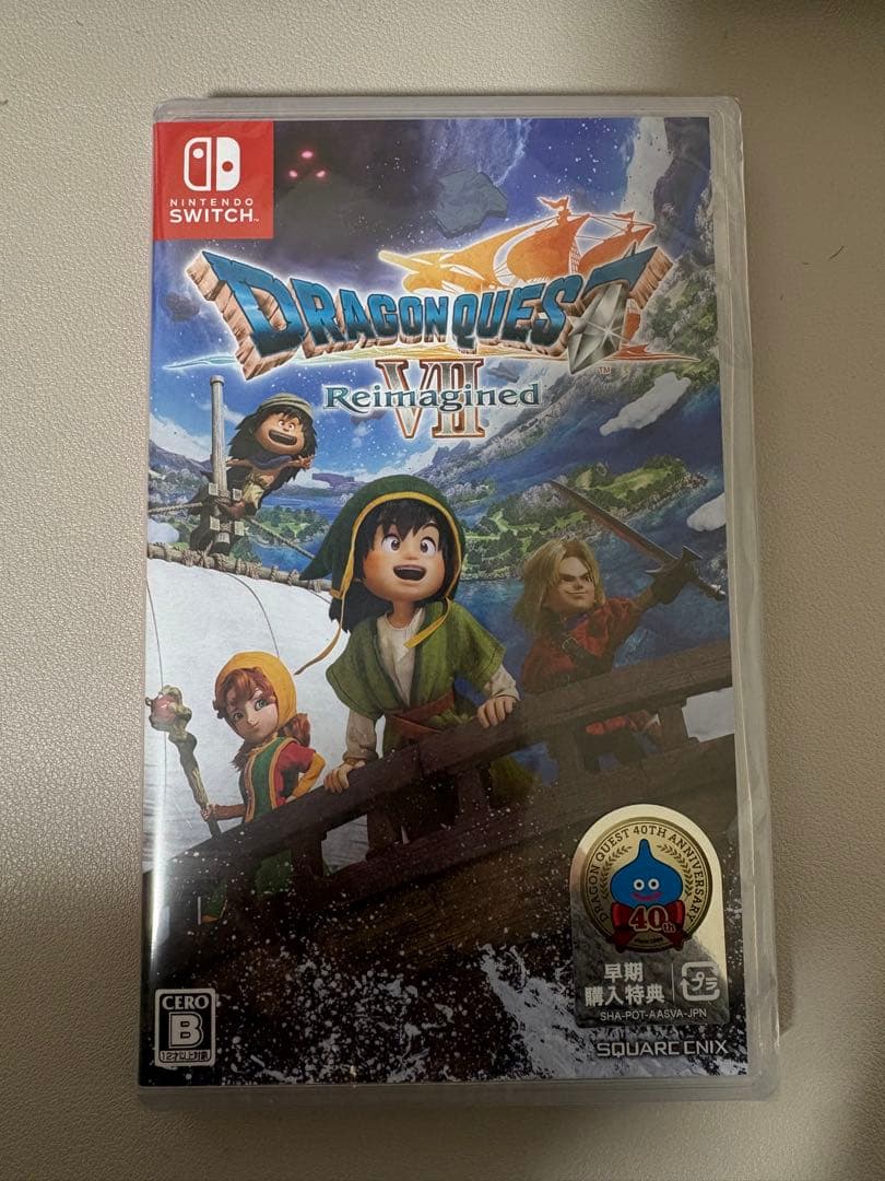 t*a様 新品未開封⭐︎購入特典付きドラゴンクエスト7 reimagined