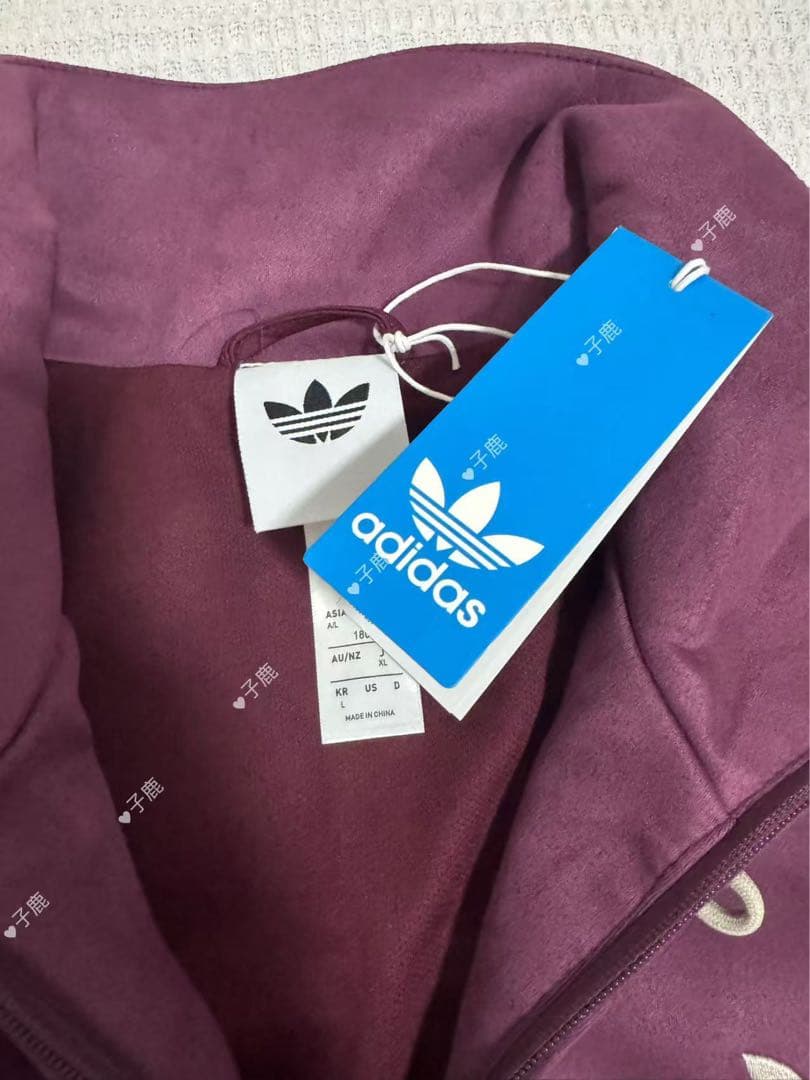 adidasアディダス 中国限定 蛇年トラックジャケット むらさき M~